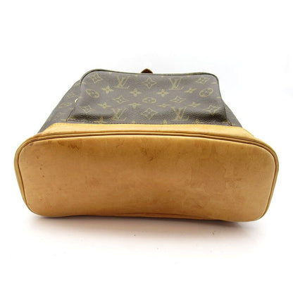 Louis Vuitton Montsouris GM Monogram Backpack Brown — view 6
