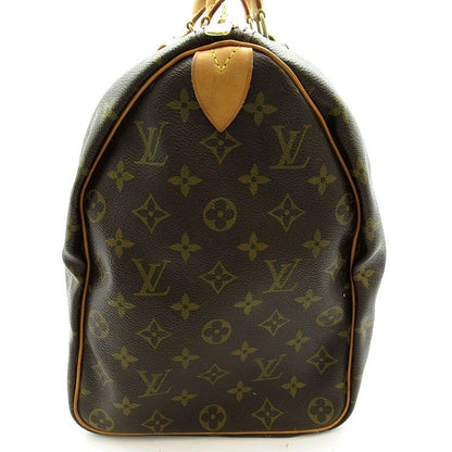 Louis Vuitton Keepall 45 Monogram Boston Bag Brown — view 3