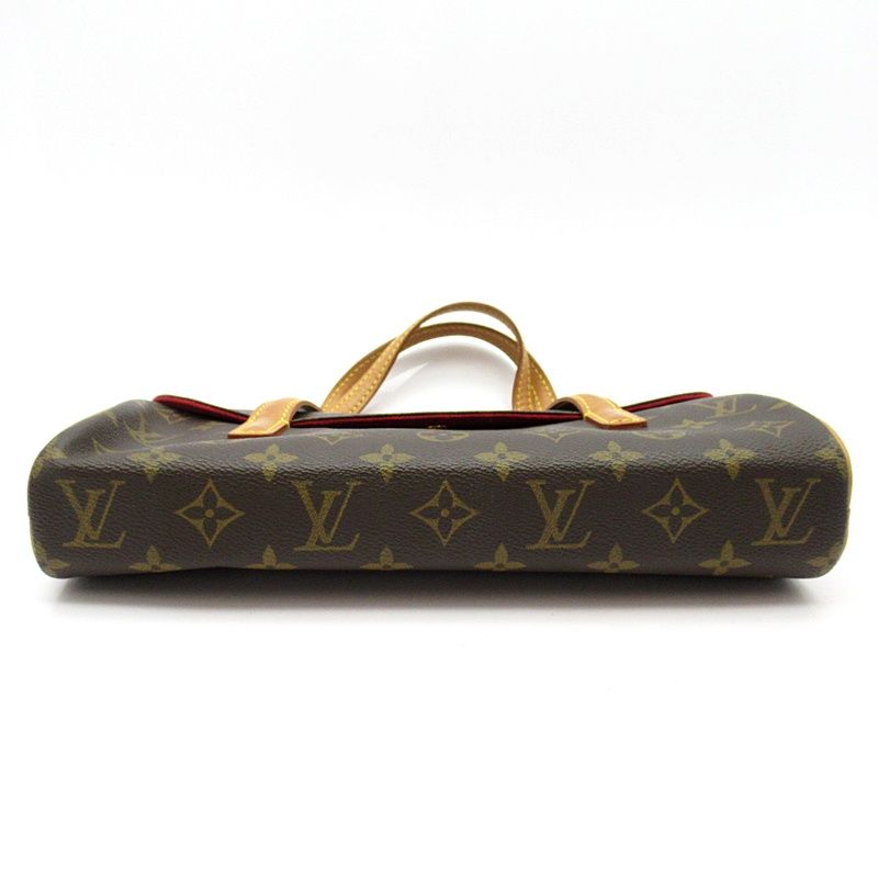 Louis Vuitton Sonatine Monogram Handbag Brown — view 6