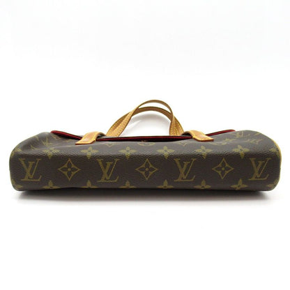 Louis Vuitton Sonatine Monogram Handbag Brown — view 6
