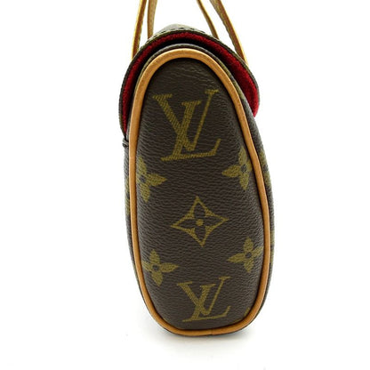 Louis Vuitton Sonatine Monogram Handbag Brown — view 5