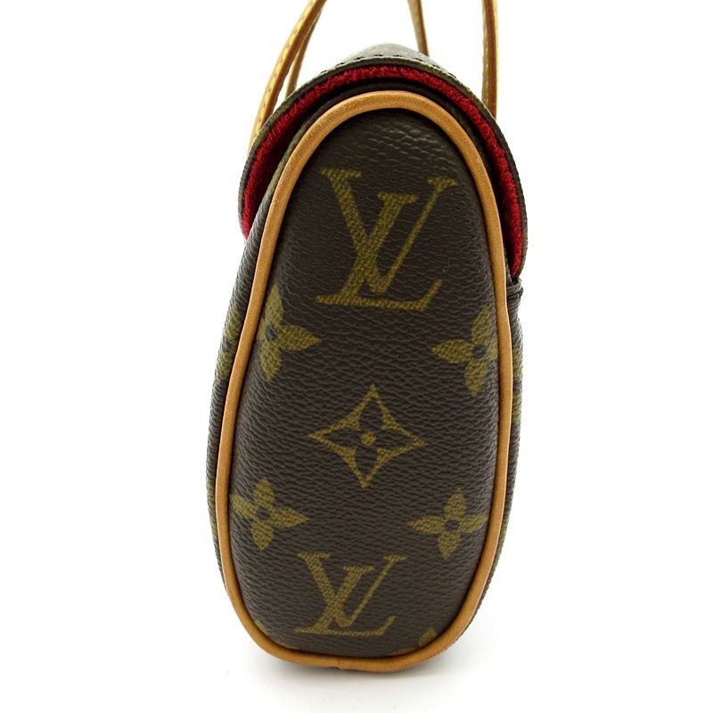 Louis Vuitton Sonatine Monogram Handbag Brown — view 3