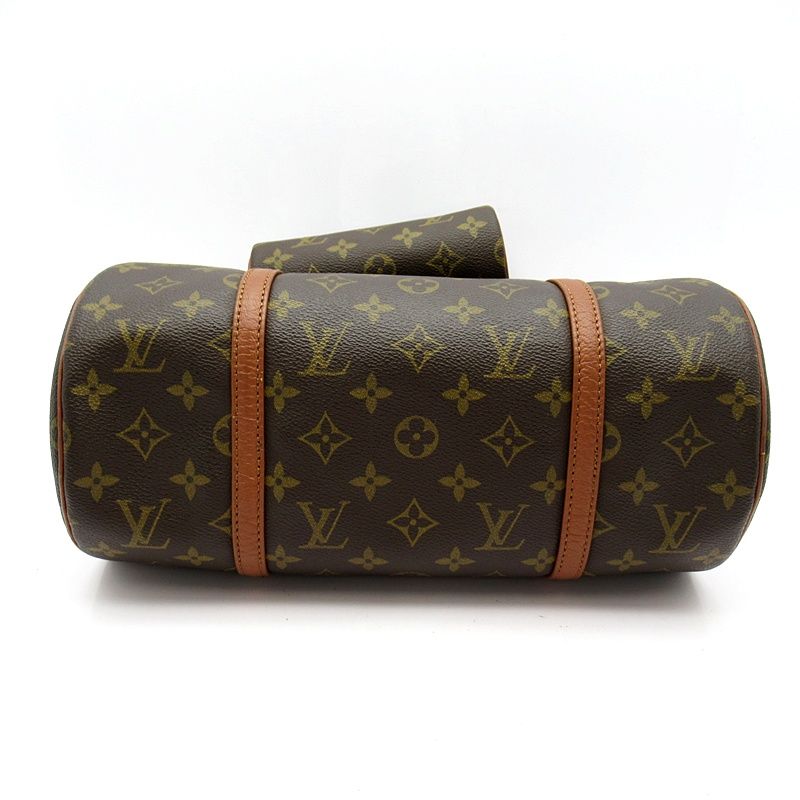 Louis Vuitton Papillon 30 Monogram Handbag Brown — view 6