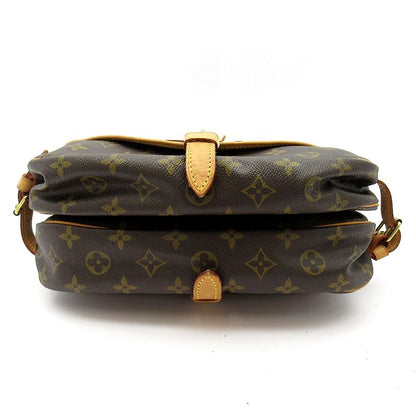 Louis Vuitton Saumur 30 Monogram Shoulder Bag Brown — view 6