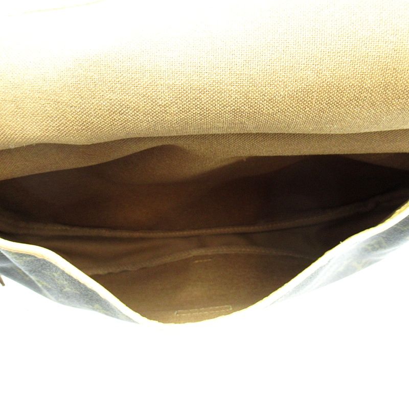 Louis Vuitton Saumur 30 Monogram Shoulder Bag Brown — view 7