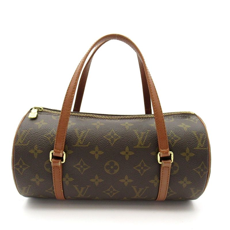 Louis Vuitton Papillon 26 Monogram Handbag Brown