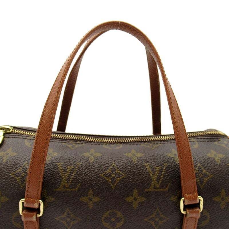 Louis Vuitton Papillon 26 Monogram Handbag Brown — view 2