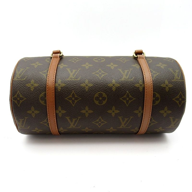 Louis Vuitton Papillon 26 Monogram Handbag Brown — view 6