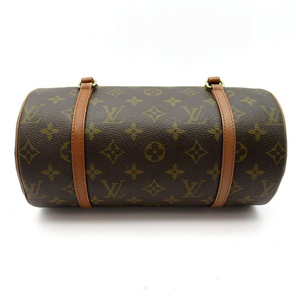 Louis Vuitton Papillon 26 Monogram Handbag Brown — view 6