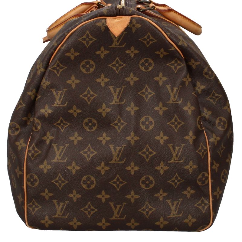 Louis Vuitton Keepall 60 Monogram Boston Bag Brown — view 3