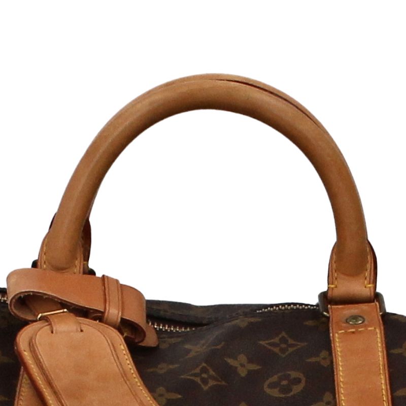 Louis Vuitton Keepall 60 Monogram Boston Bag Brown — view 2