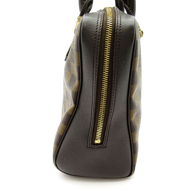 Louis Vuitton Brera Damier Handbag Brown — view 3