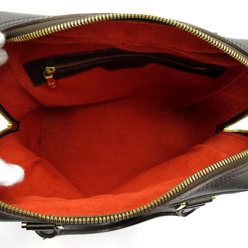 Louis Vuitton Brera Damier Handbag Brown — view 7