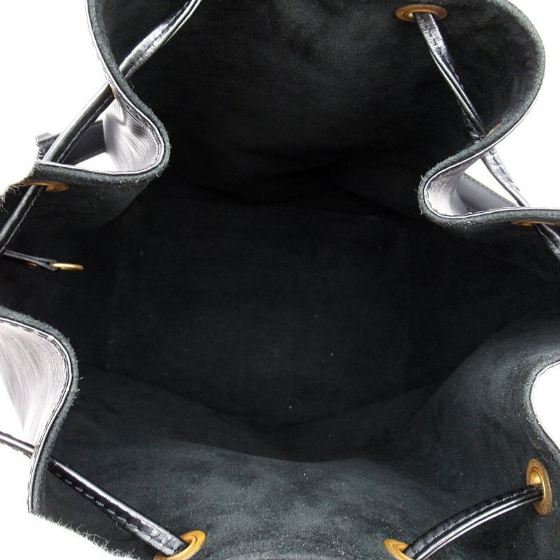 Louis Vuitton Noe Epi Shoulder Bag Noir — view 7