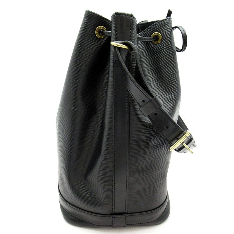 Louis Vuitton Noe Epi Shoulder Bag Noir — view 5