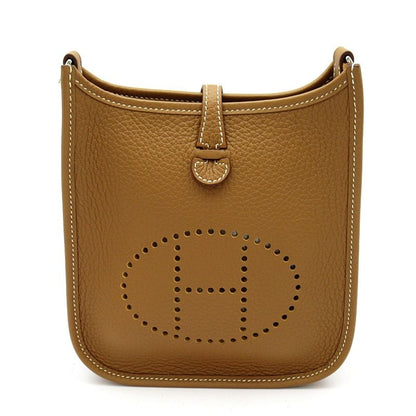 Hermes Evelyne TPM Amazon Taurillon Clemence Shoulder Bag Gold