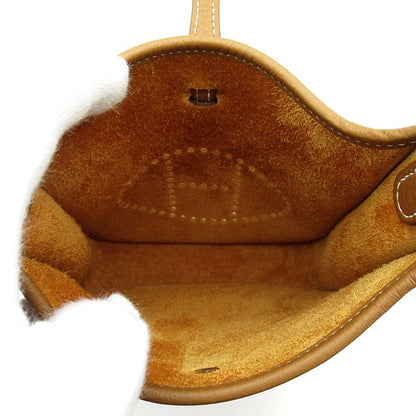 Hermes Evelyne TPM Amazon Taurillon Clemence Shoulder Bag Gold — view 6