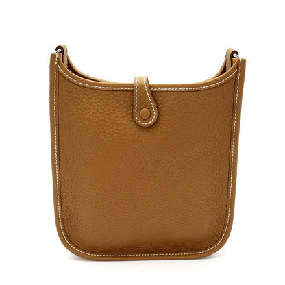 Hermes Evelyne TPM Amazon Taurillon Clemence Shoulder Bag Gold — view 3