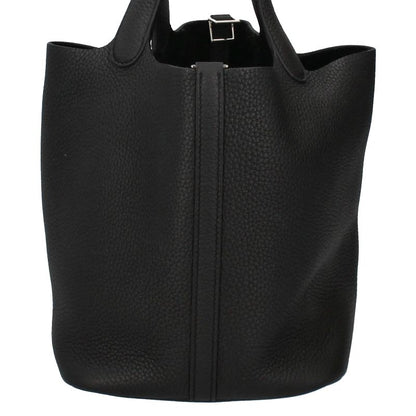 Hermes Picotin Lock Taurillon Clemence Handbag Noir — view 5