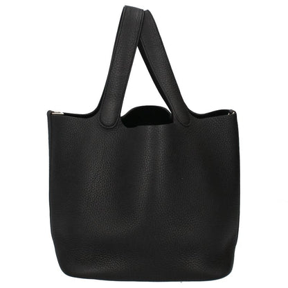 Hermes Picotin Lock Taurillon Clemence Handbag Noir — view 4