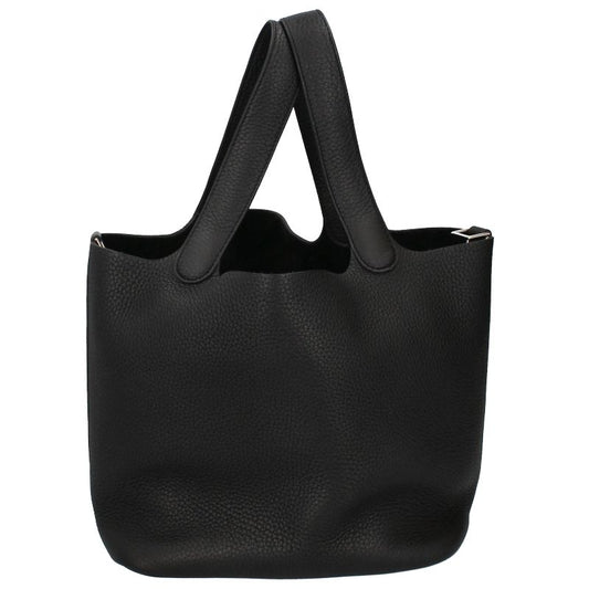 Hermes Picotin Lock Taurillon Clemence Handbag Noir