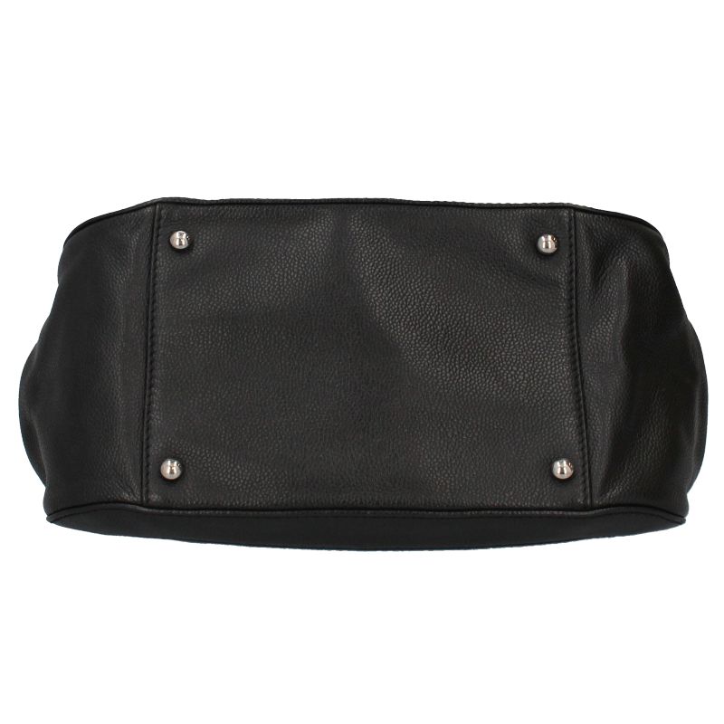 Chanel 2.55 Quilted Handbag Caviar Leather Black — view 6