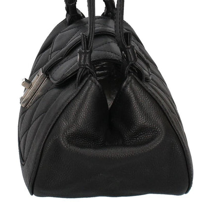 Chanel 2.55 Quilted Handbag Caviar Leather Black — view 3
