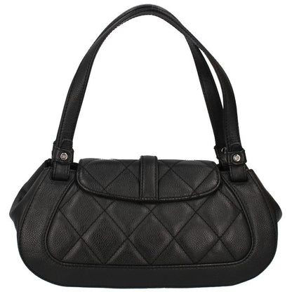Chanel 2.55 Quilted Handbag Caviar Leather Black — view 4
