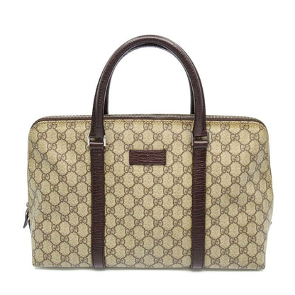 Gucci GG Supreme Boston Bag Brown