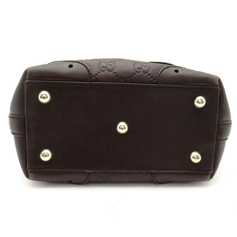 Gucci Horsebit Tote Guccissima Brown — view 6