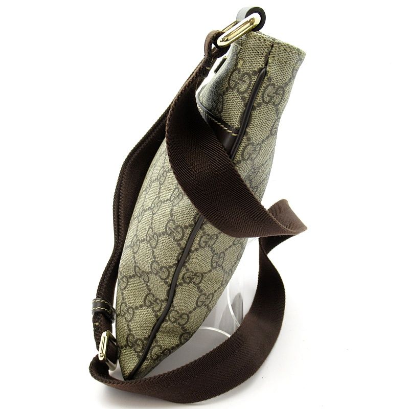 Gucci Shoulder Bag GG Supreme Brown — view 3