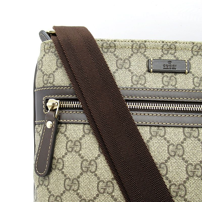 Gucci Shoulder Bag GG Supreme Brown — view 2
