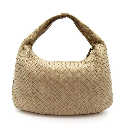 Bottega Veneta Hobo Shoulder Bag Intrecciato Beige — view 4