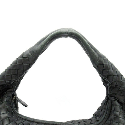 Bottega Veneta Hobo Shoulder Handbag Intrecciato Black — view 2