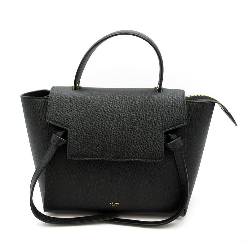 Celine Micro Belt Bag Calfskin Black