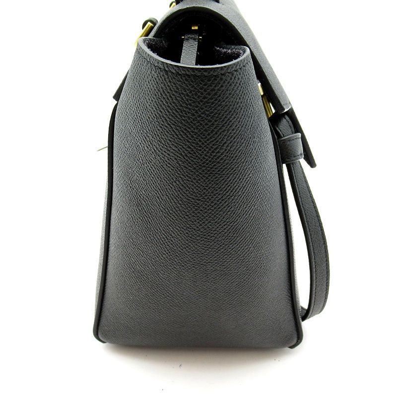 Celine Micro Belt Bag Calfskin Black — view 5