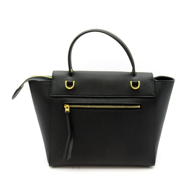 Celine Micro Belt Bag Calfskin Black — view 4