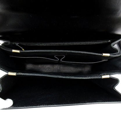 Celine Carriage Shoulder Bag Calf Black — view 7