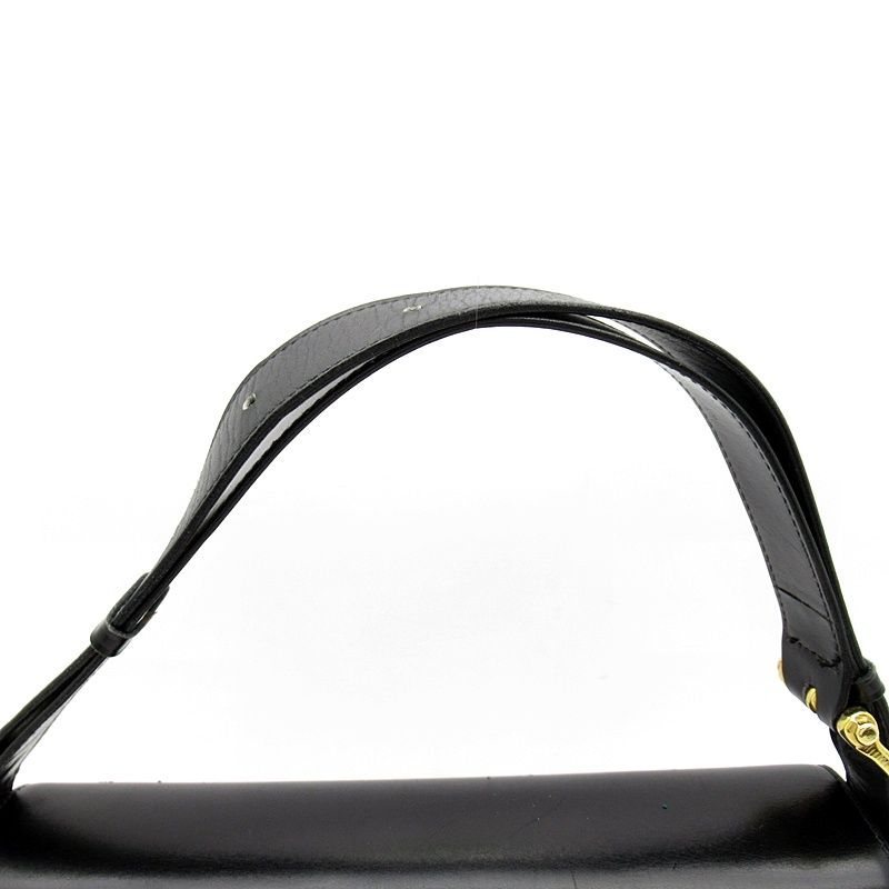 Celine Carriage Shoulder Bag Calf Black — view 2