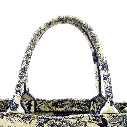 Dior Book Tote Large Toile de Jouy Canvas Navy — view 2