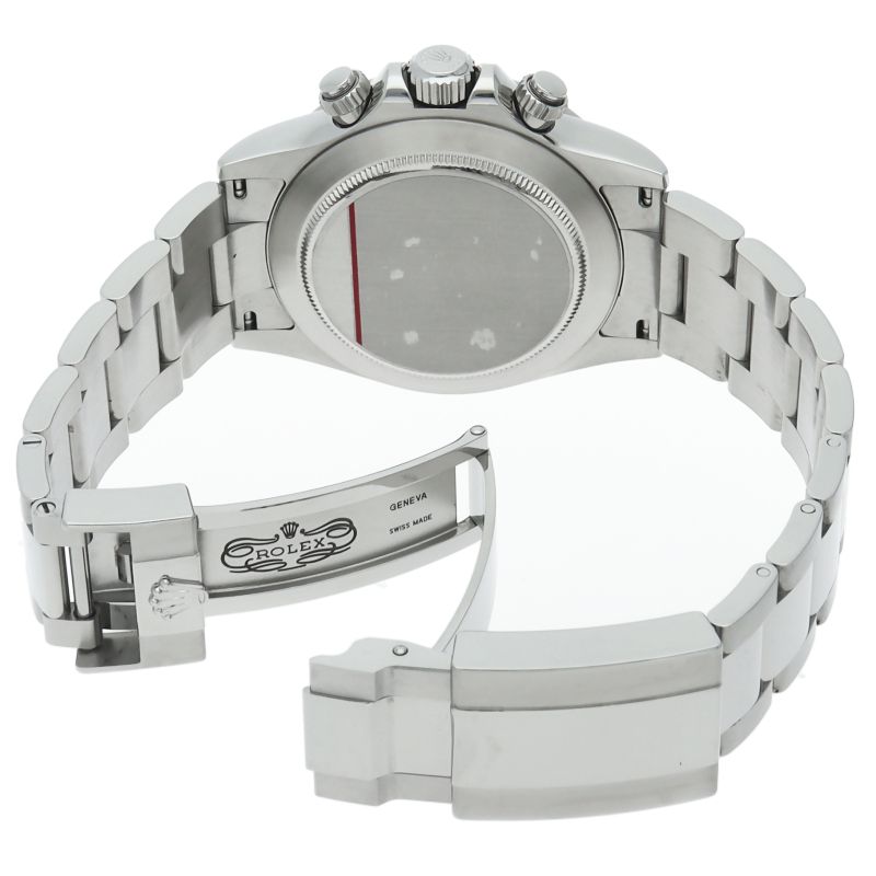 Rolex Cosmograph Daytona Watch Buckle OH Finished Box SS Black — view 5