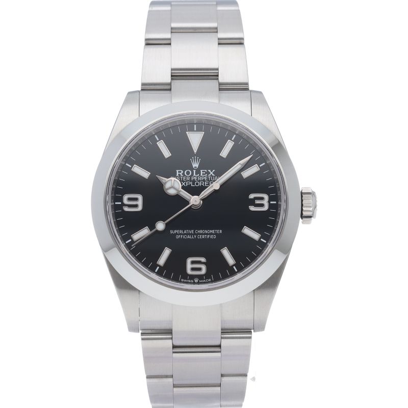 Rolex Watch Box SS Black — view 2