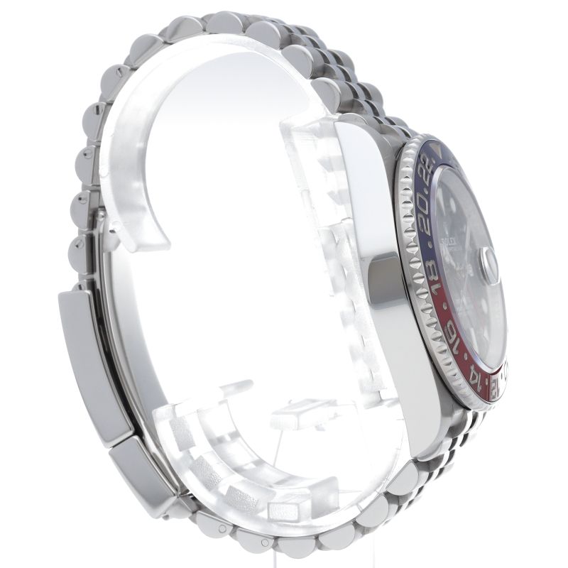 Rolex GMT Master 2 Watch Box SS Black Polished — view 4