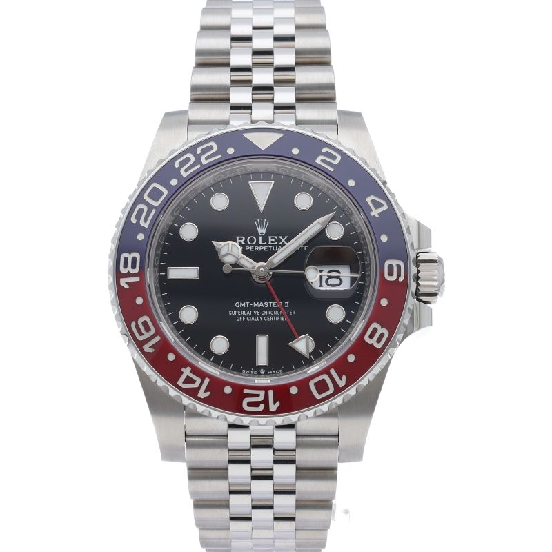 Rolex GMT Master 2 Watch Box SS Black — view 2