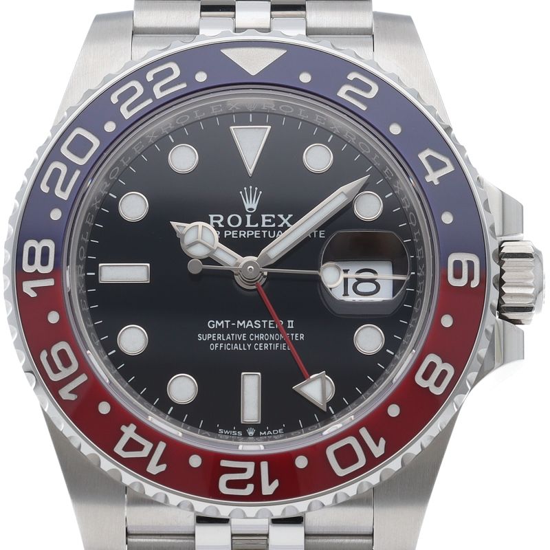 Rolex GMT Master 2 Watch Box SS Black