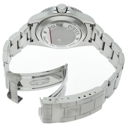 Rolex Sea Dweller Box SS Watch Black Polished — view 5