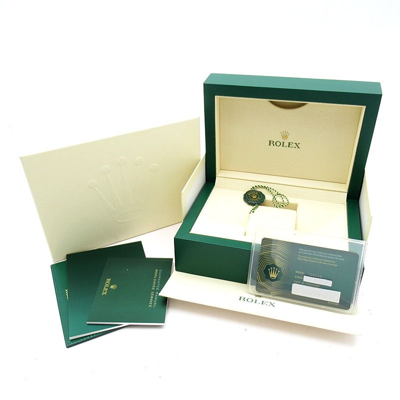 Rolex Datejust 36 Watch Oy Star Calf Troman Wimbledon Box 18k White Gold — view 6