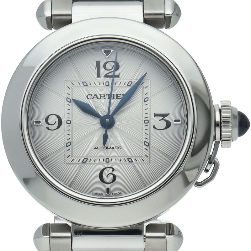 Cartier Pasha de Cartier Watch 35 SS Silver Polished