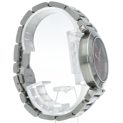 Cartier Pasha de Cartier Watch 35 Red SS — view 4