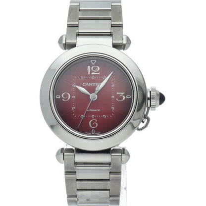 Cartier Pasha de Cartier Watch 35 Red SS — view 2